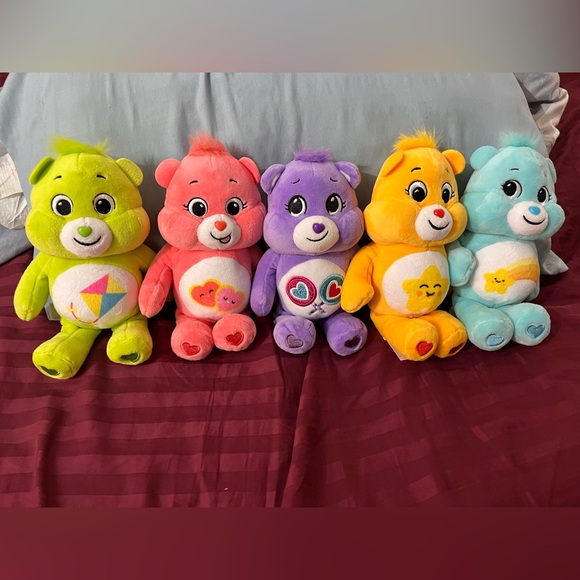 Care Bears Other - Care Bears Plush bundle of 5
